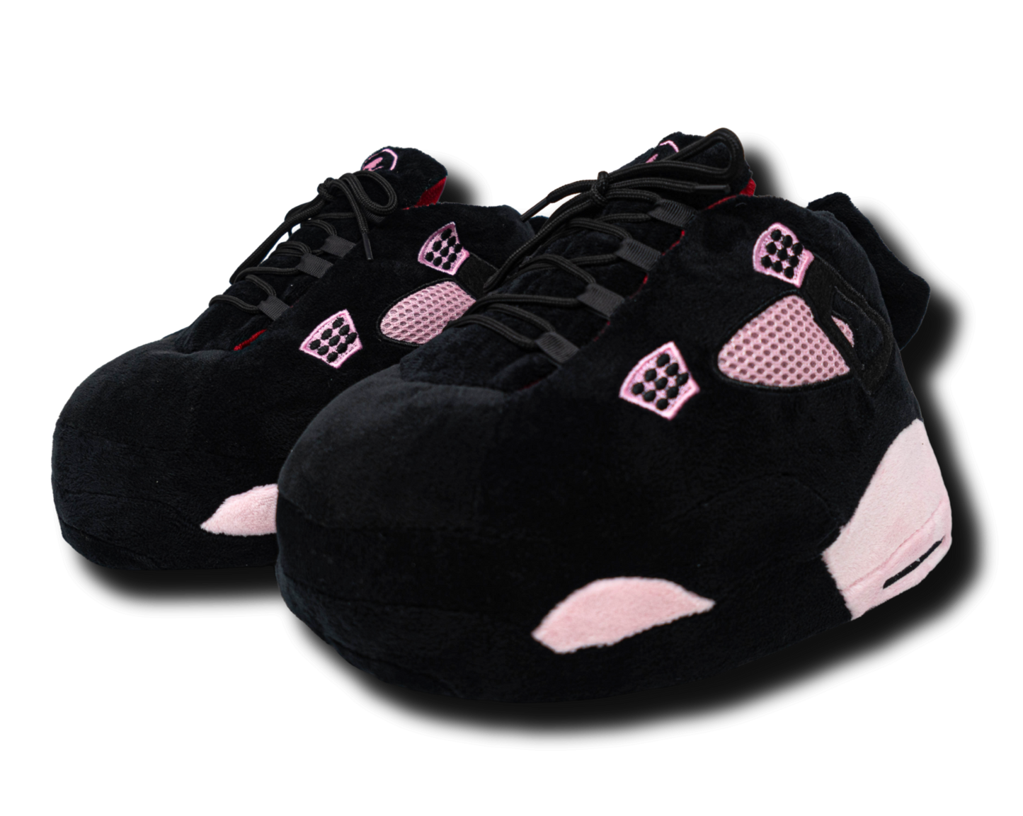 Plush Kickz - Black & Pink