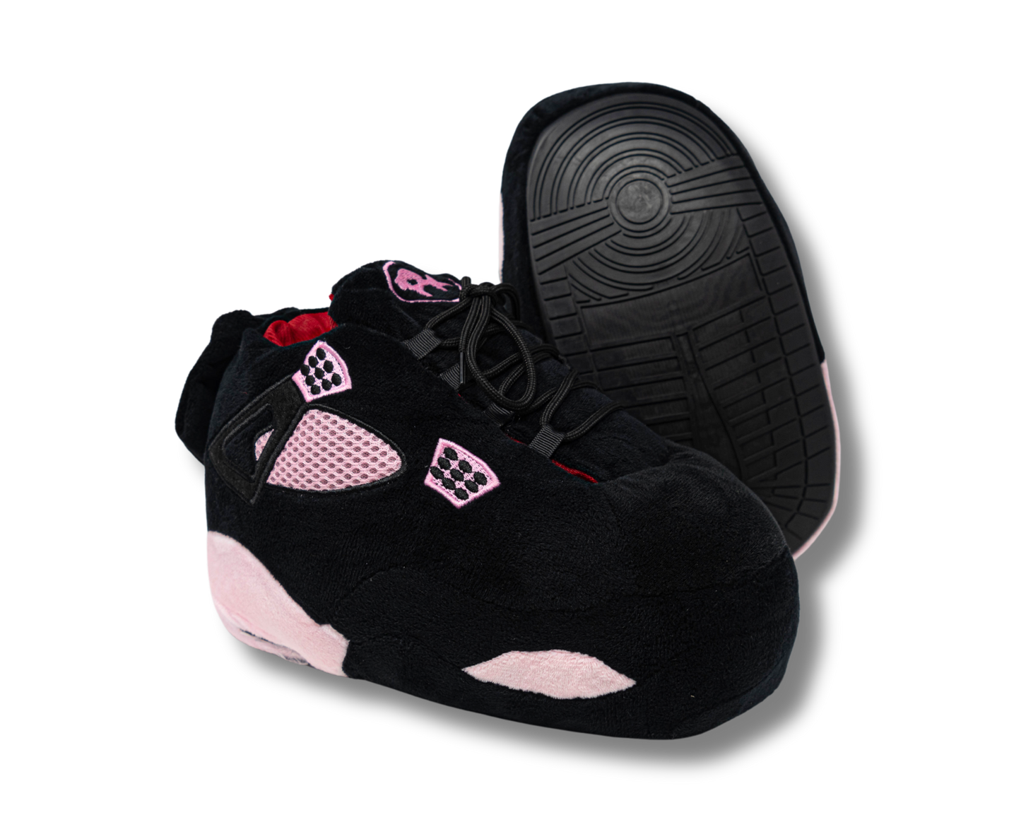 Plush Kickz - Black & Pink