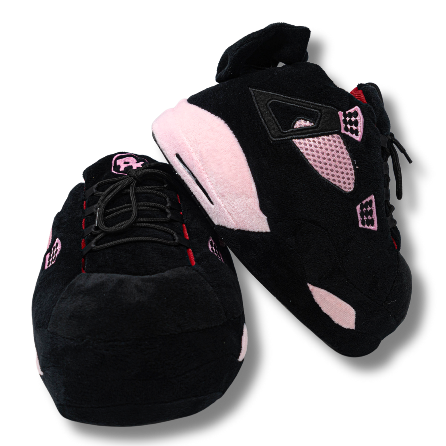 Plush Kickz - Black & Pink