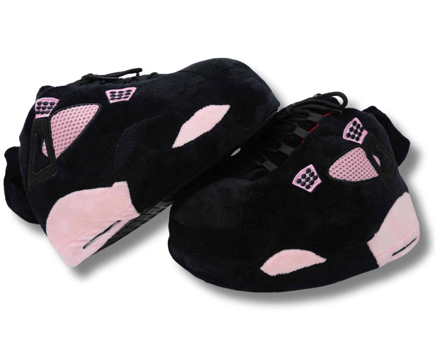 Plush Kickz - Black & Pink