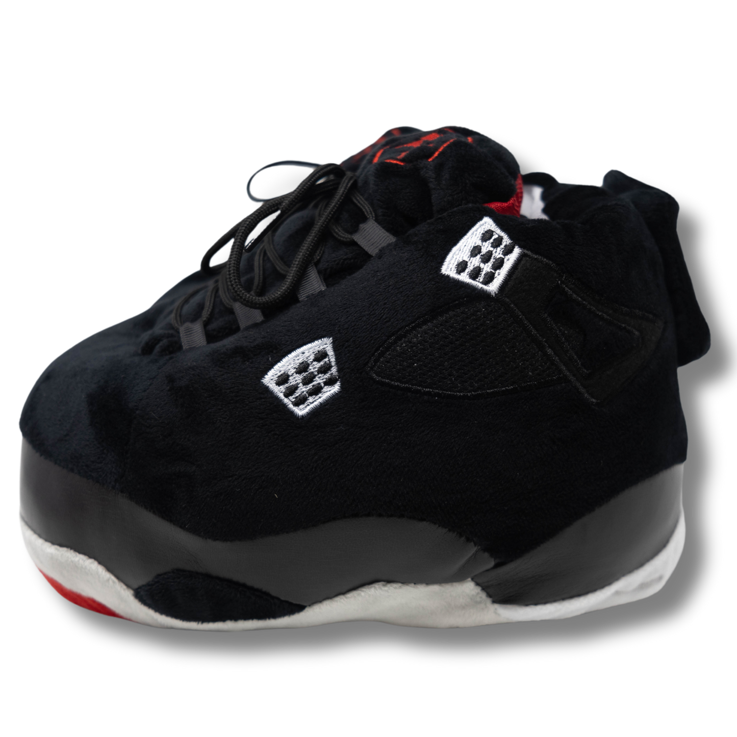 Plush Kickz - Black & Red