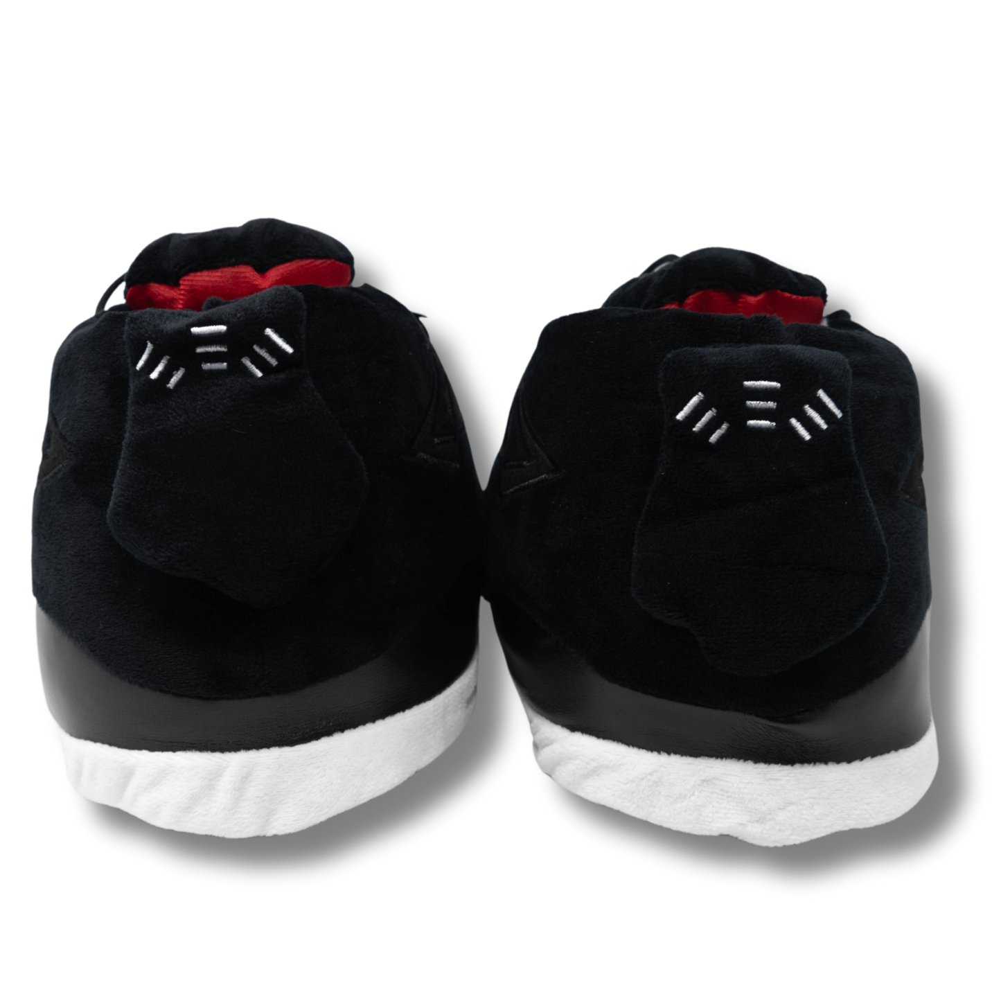 Plush Kickz - Black & Red