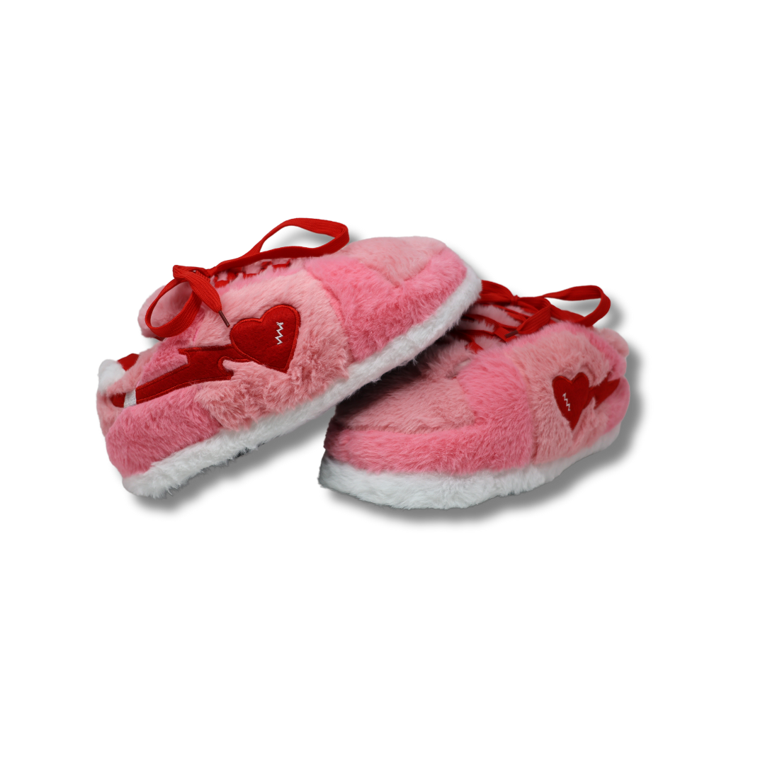 Plush Kickz - Pink Hearts