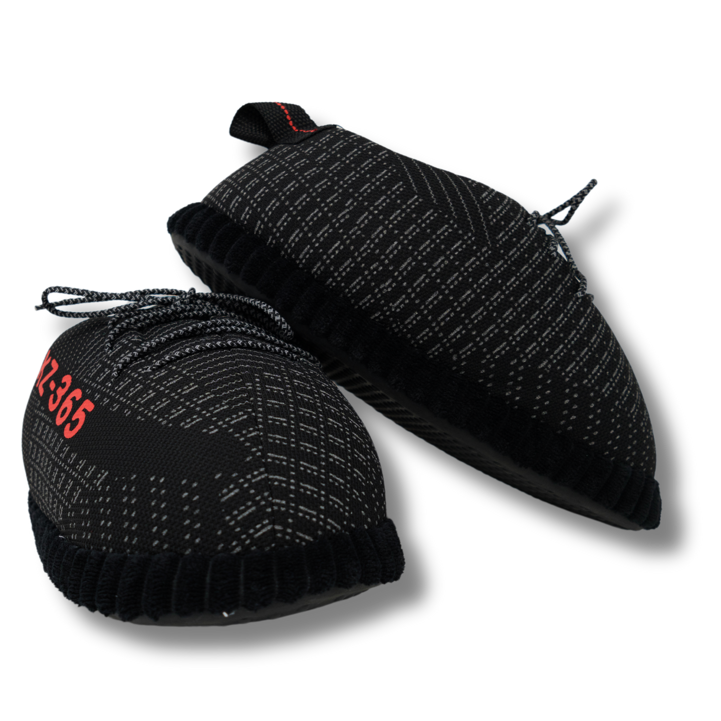 Plush Kickz PLKZ 365's - Black Reflective & Red