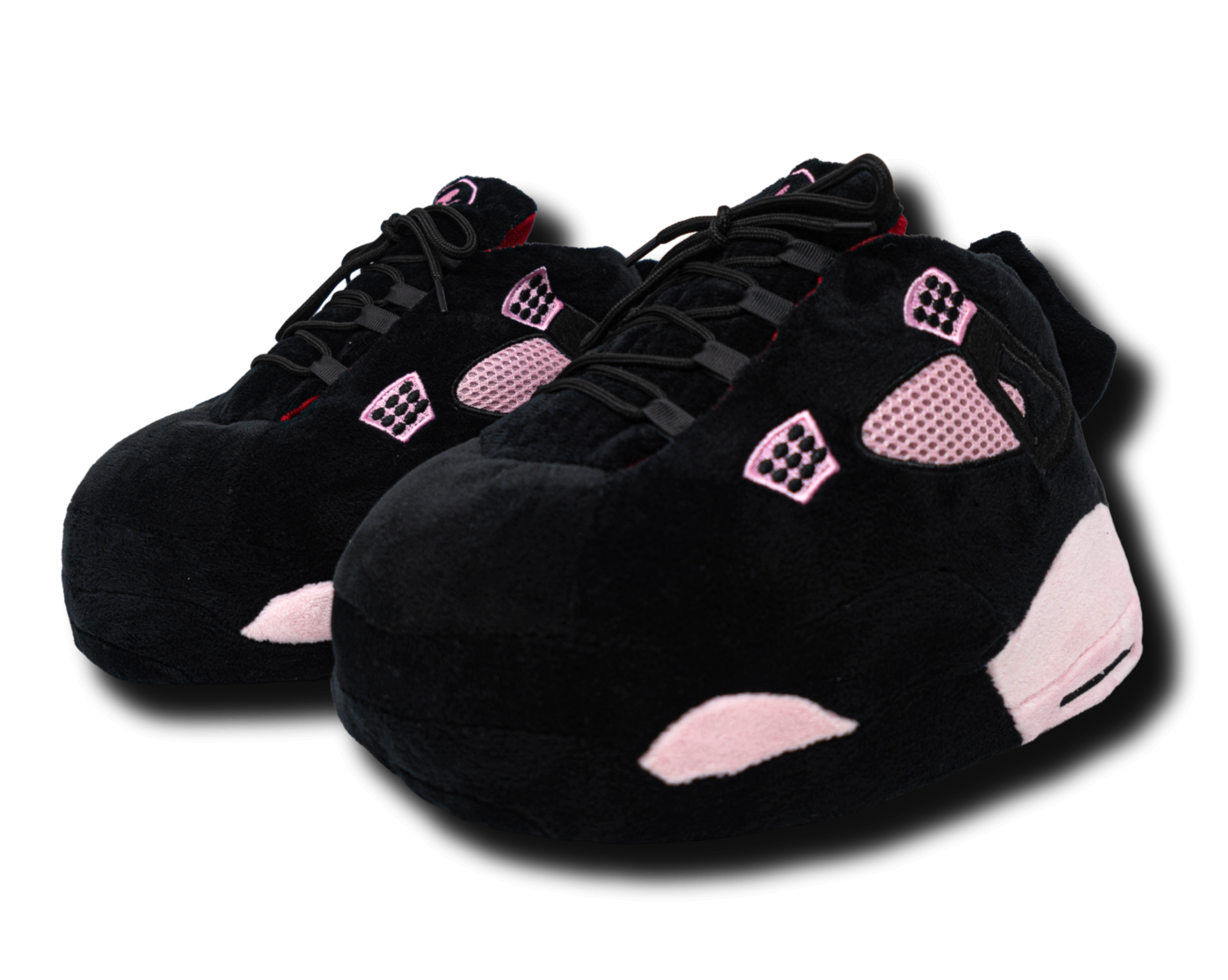 Plush Kickz - Black & Pink