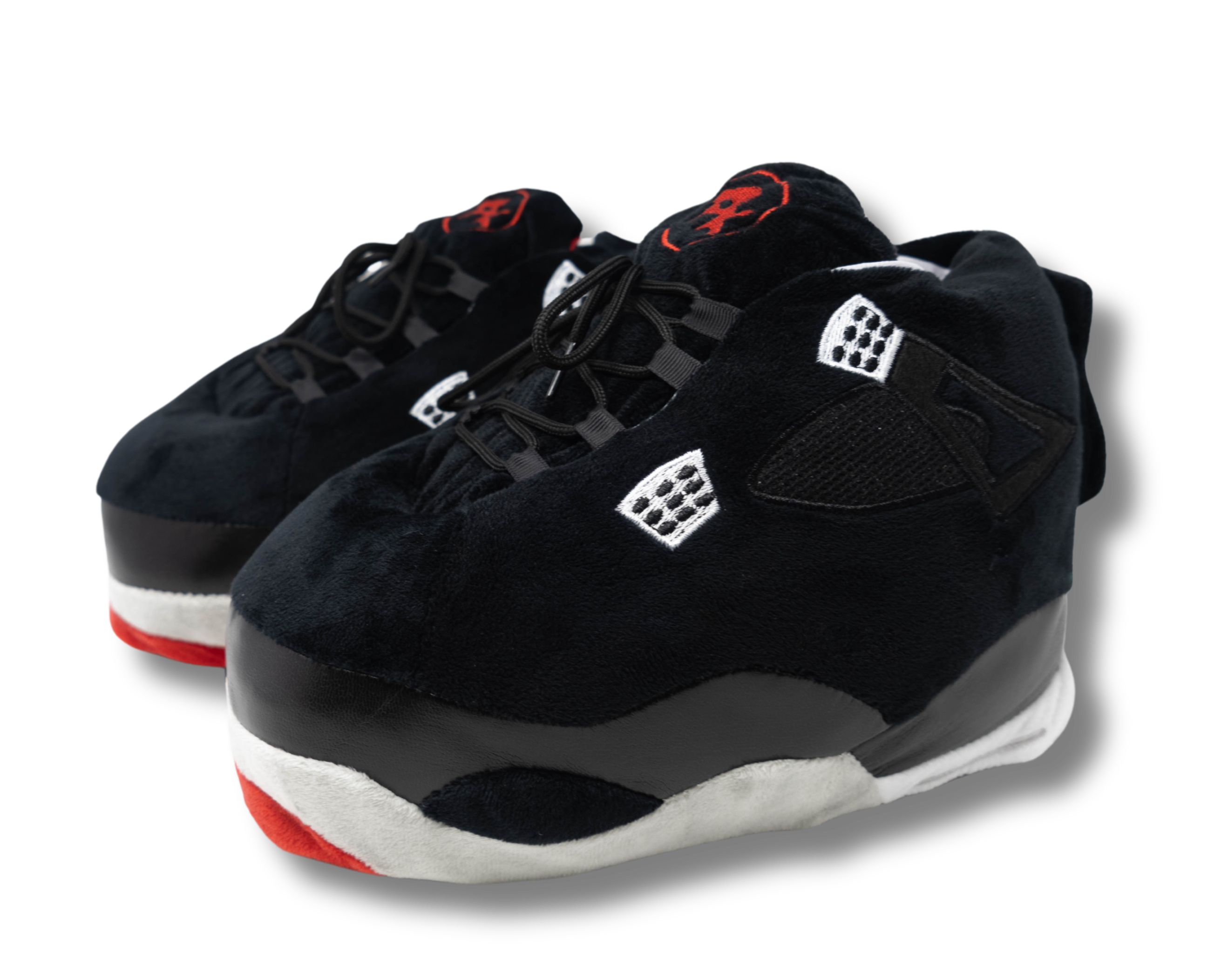 Plush Kickz - Black & Red