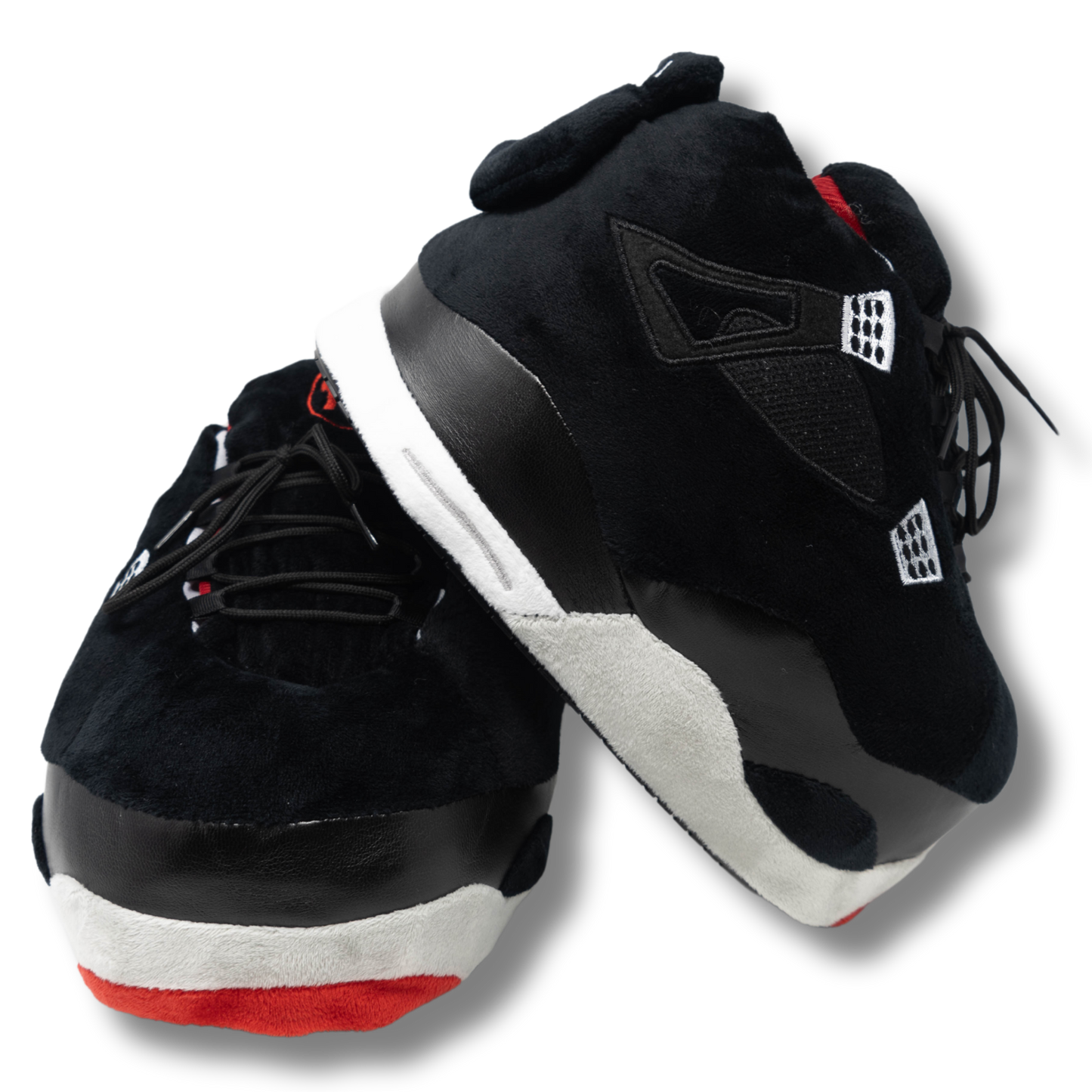 Plush Kickz PK4's - Black & Red