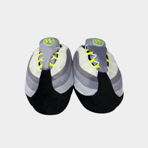 Neon Night Grey Wave - Plush Kickz