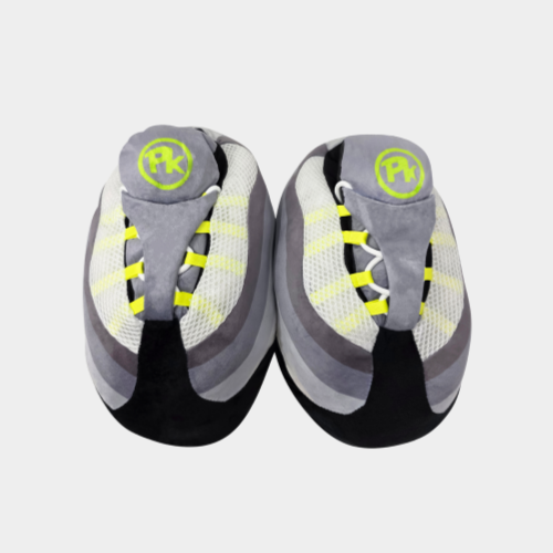 Neon Night Grey Wave - Plush Kickz