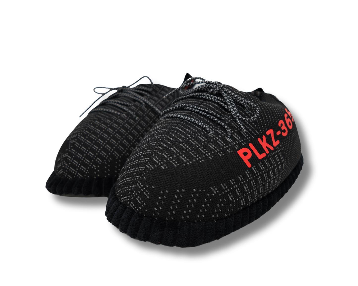 Plush Kickz PLKZ 365's - Black Reflective & Red