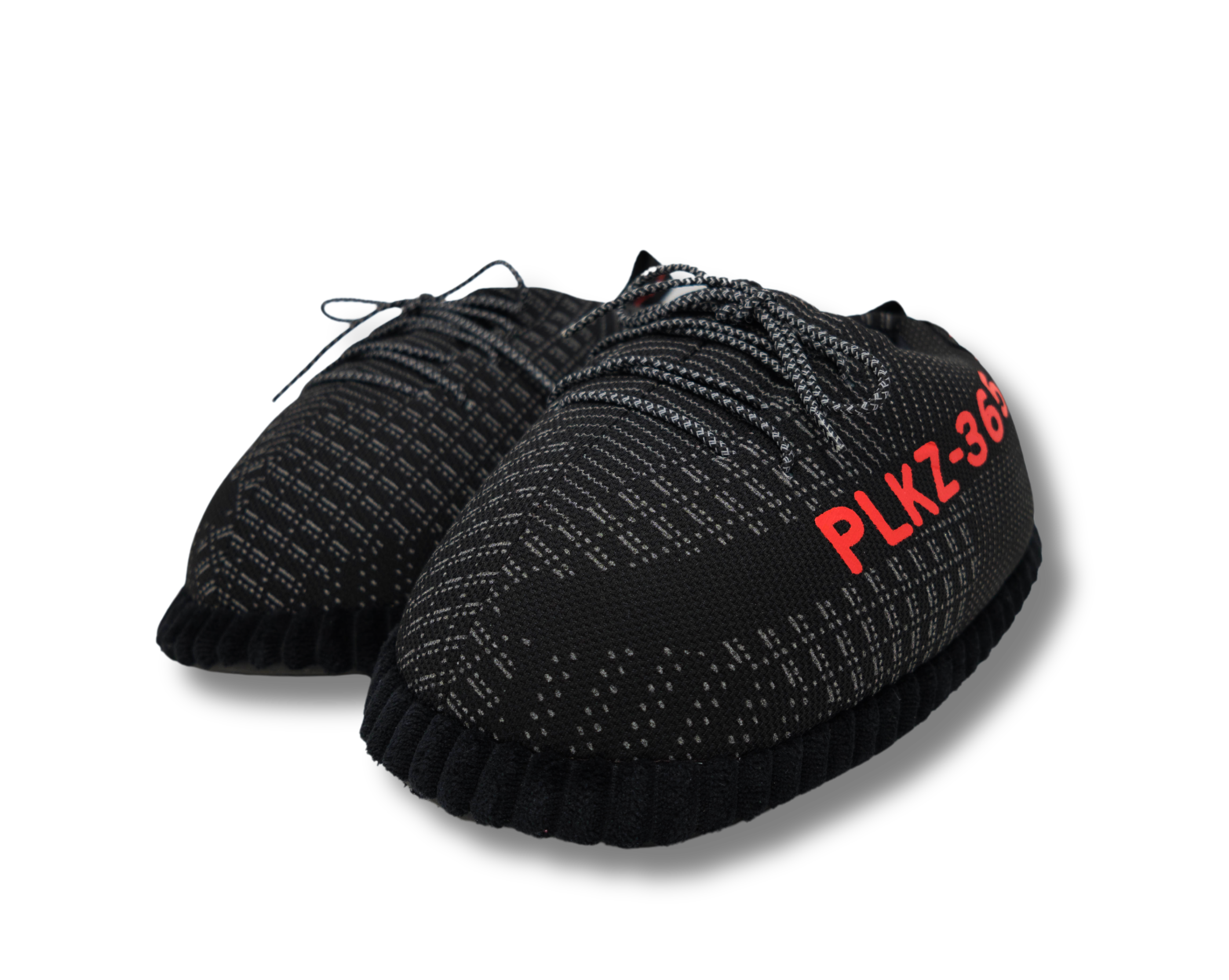 Plush Kickz PLKZ 365's - Black Reflective & Red