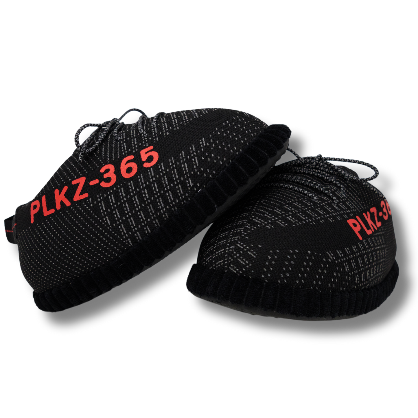 Plush Kickz PLKZ 365's - Black Reflective & Red